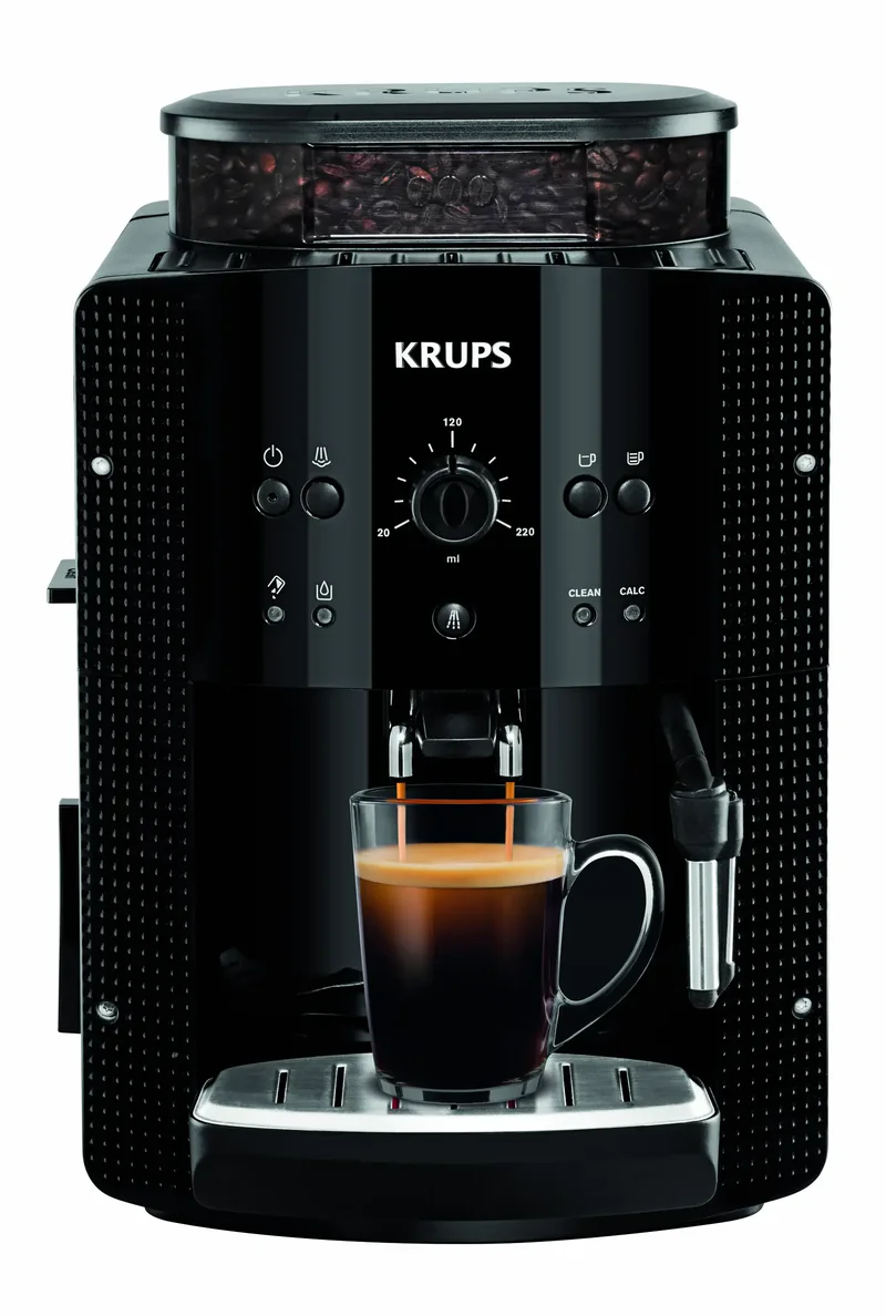 KRUPS Essential YY8125FD noire vue de face