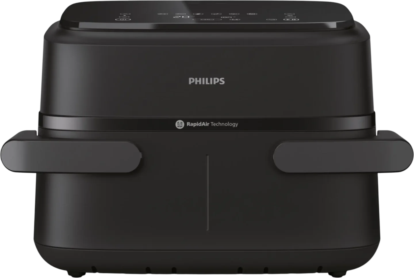 Philips Airfryer Série 1000 NA154/00 fermé, vu de face